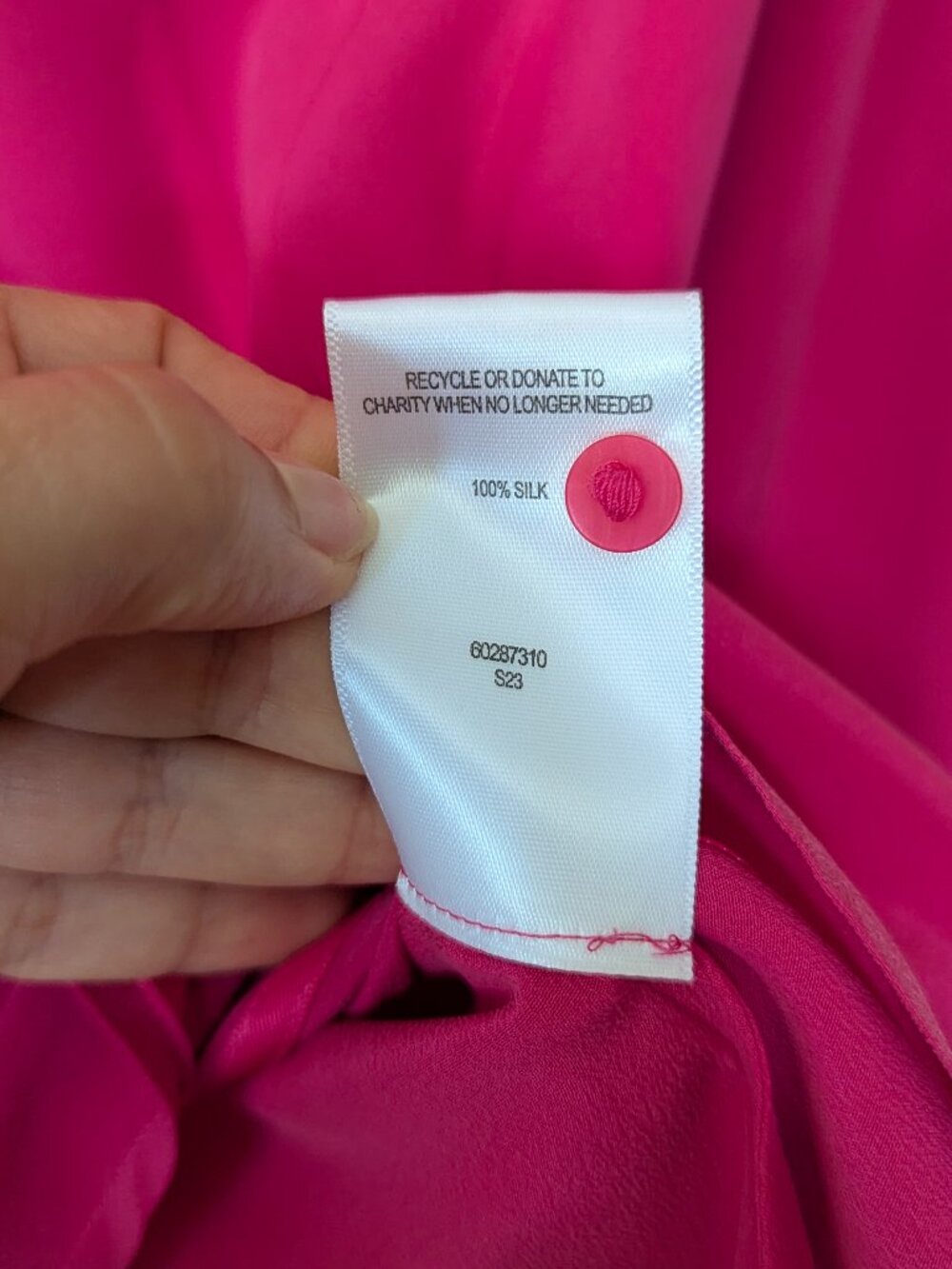 Witchery 100% Silk Blouse | New with Tags - Picture 11 of 11